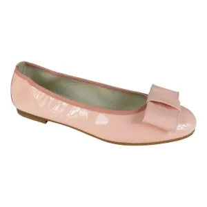 1412 - Blush Patent Leather Flats for Girl/Teen/Women by London Kids