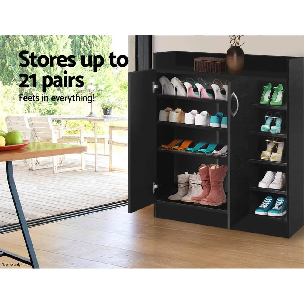 21 Pair Adjustable Shoe Cabinet with Storage - Artiss