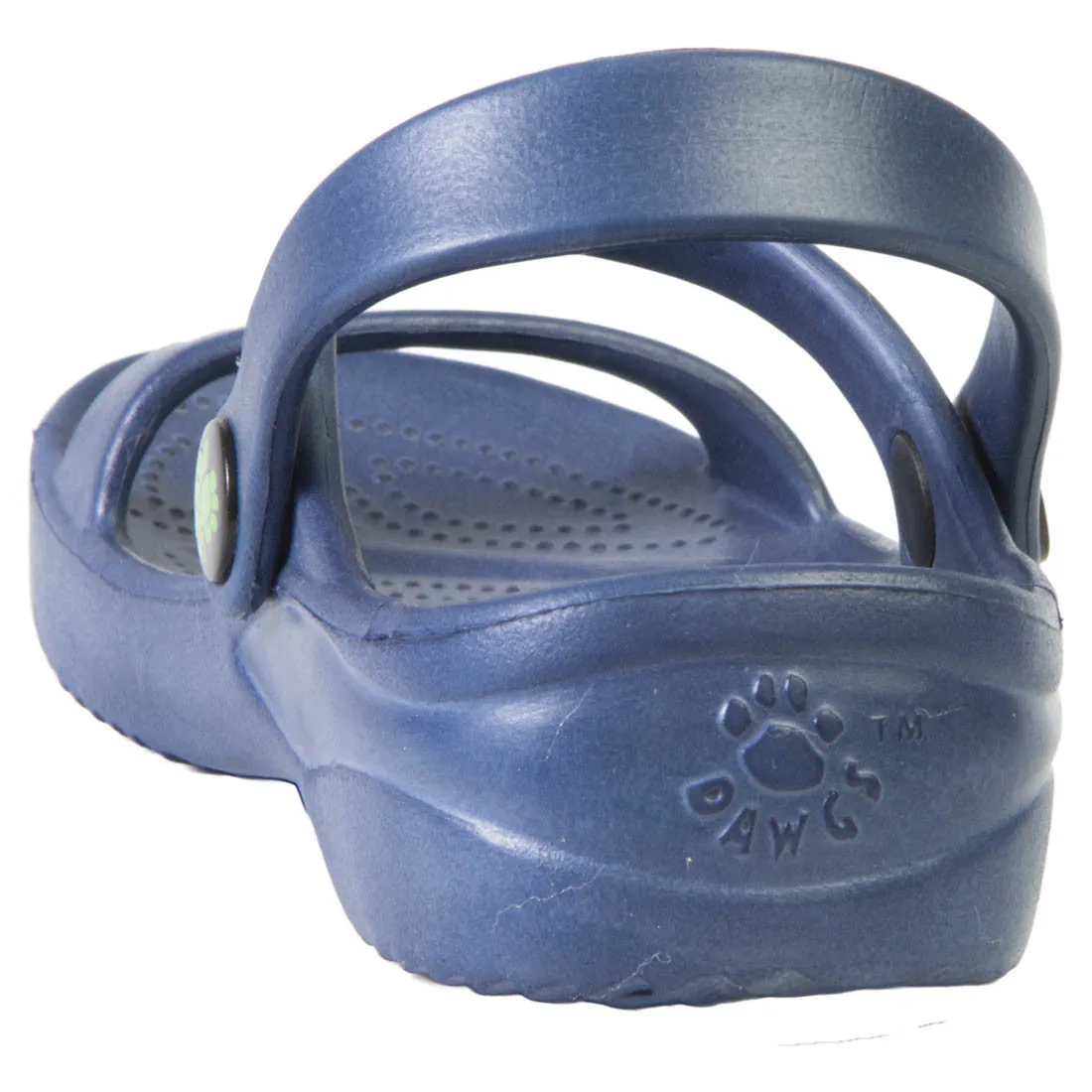 3-Strap Sandals - Navy