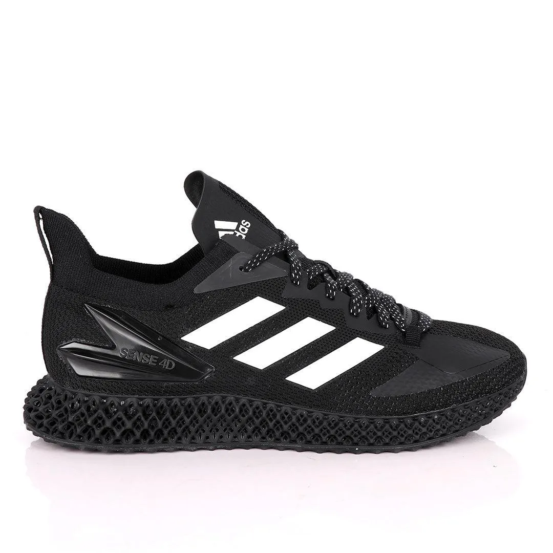 Adidas Sense 4D Black White Sneakers