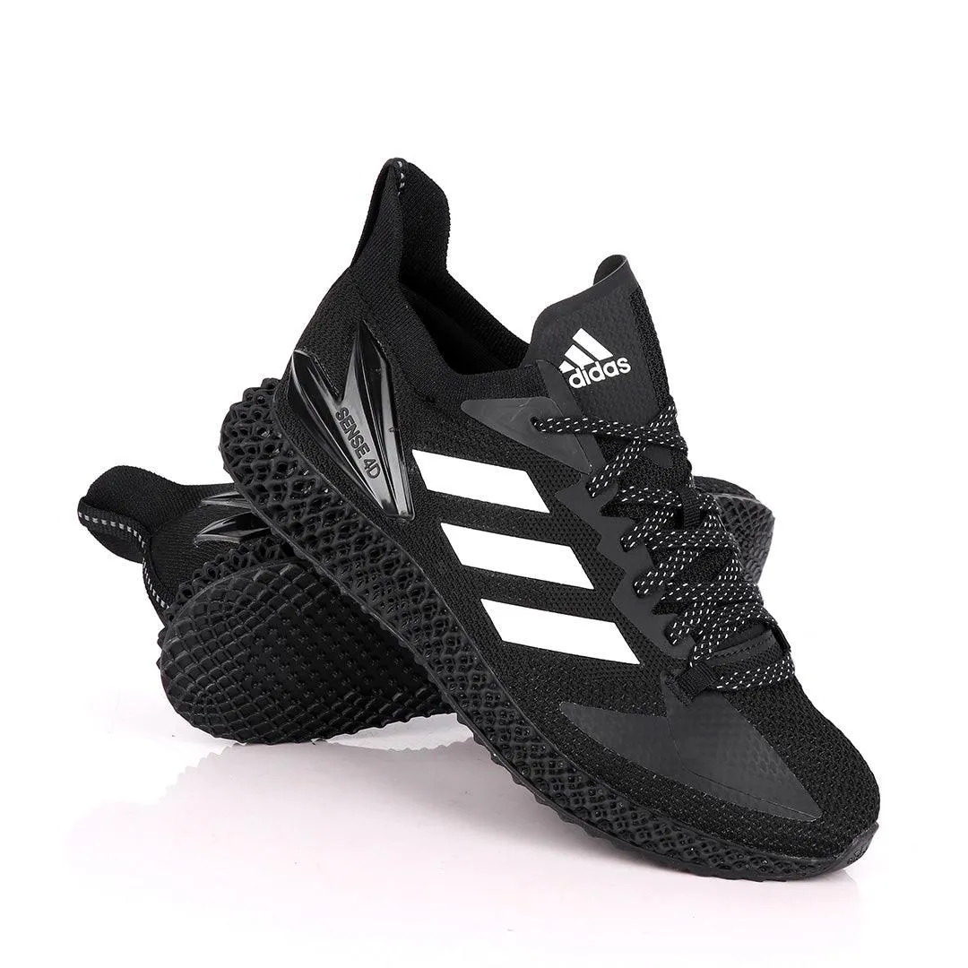 Adidas Sense 4D Black White Sneakers