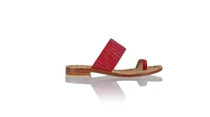 Arini 20mm Flat Woven -  Red