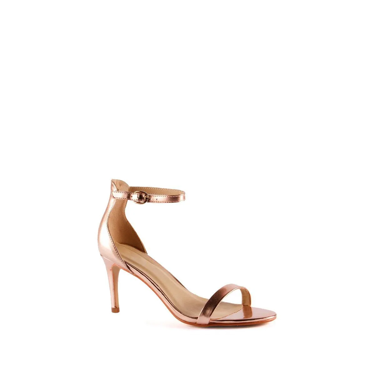 Ayda Barely There Mid Stiletto Sandal