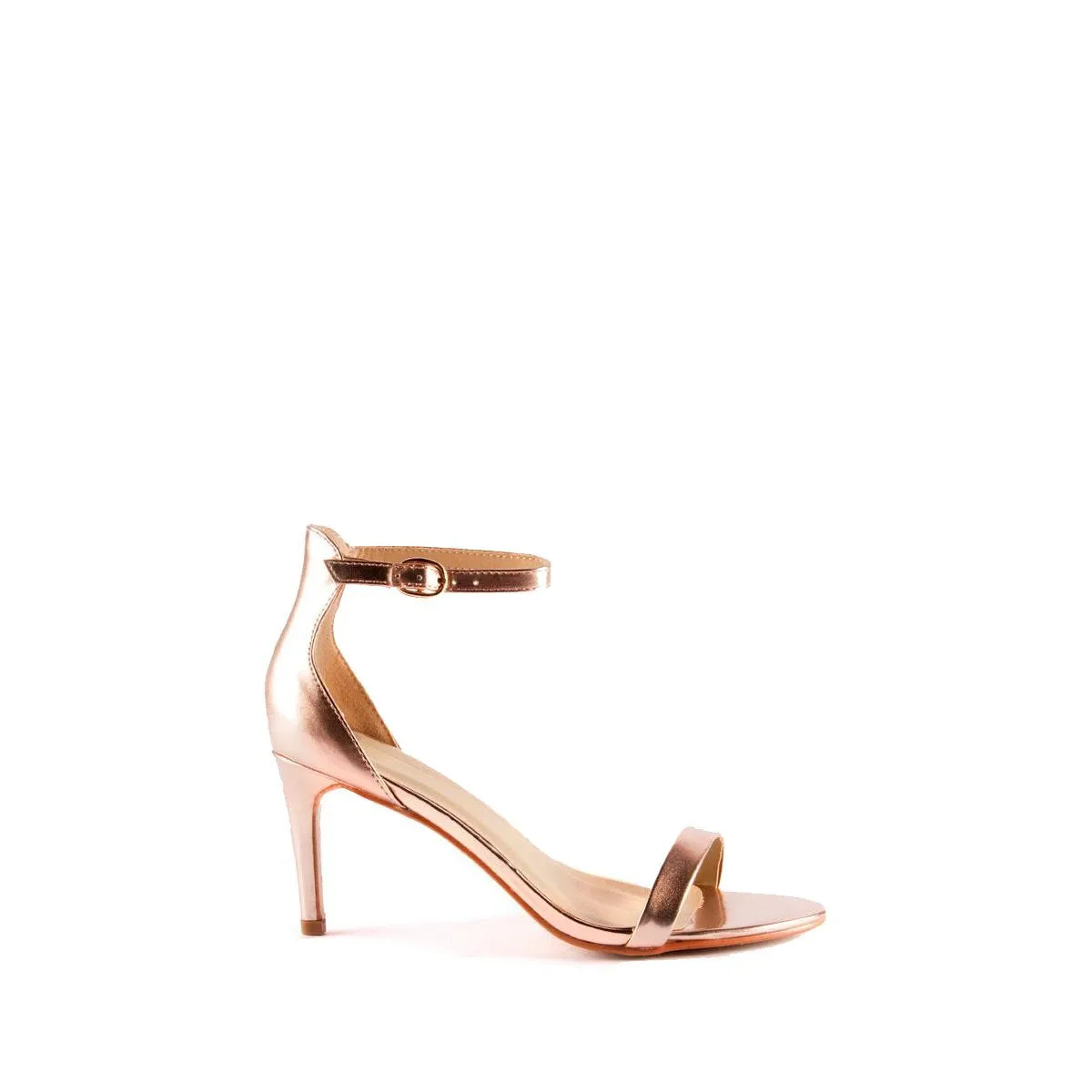 Ayda Barely There Mid Stiletto Sandal