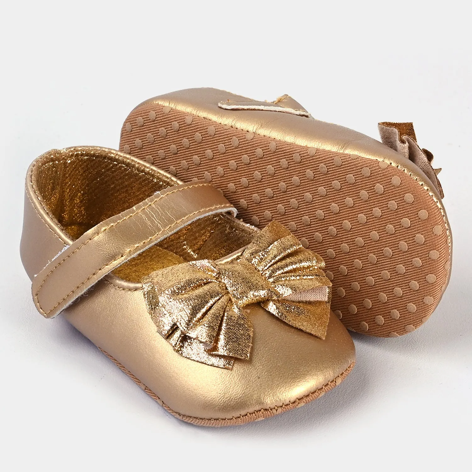 Baby Girls Shoes B175-Gold