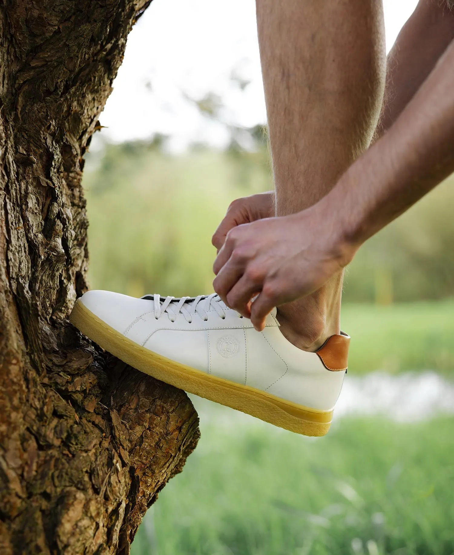 Barbour - Reflect Off White Runner