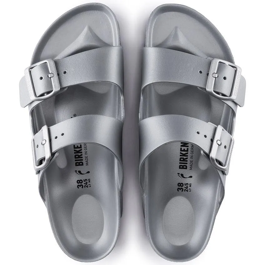 Birkenstock Arizona EVA Metallic Silver (Narrow)