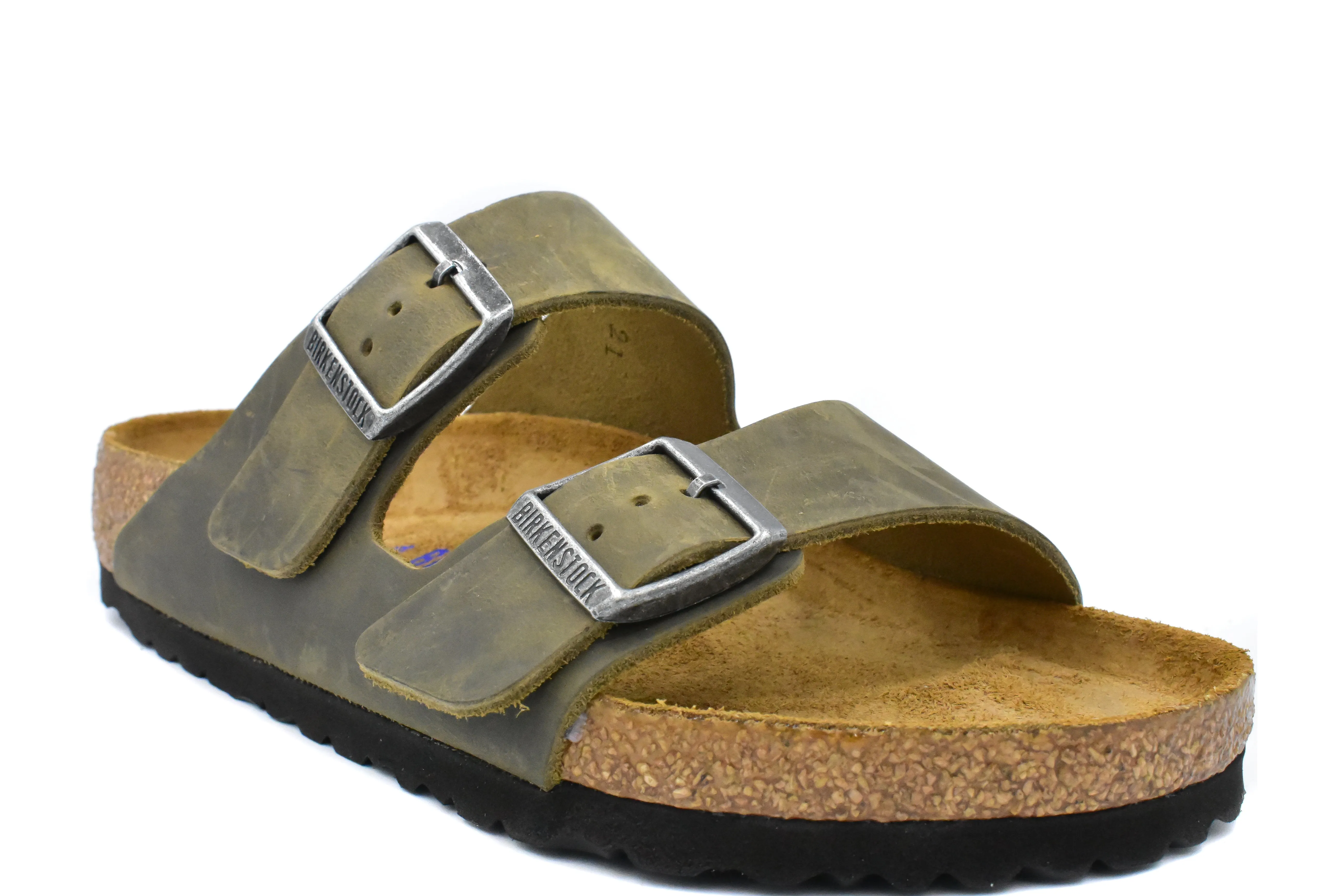 BIRKENSTOCK - ARIZONA - NARROW - OILED LEATHER - SOFT FOOTBED