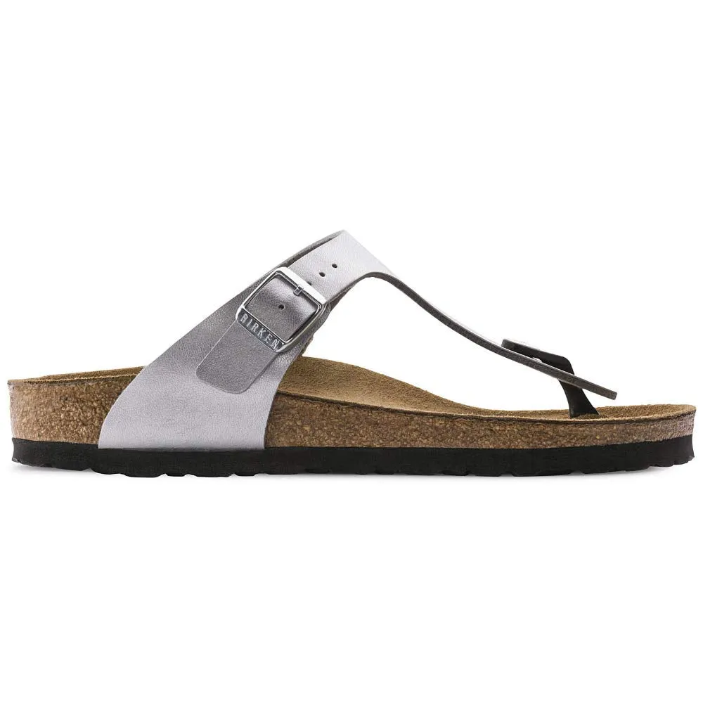 Birkenstock Unisex Gizeh White Birko-Flor Sandal