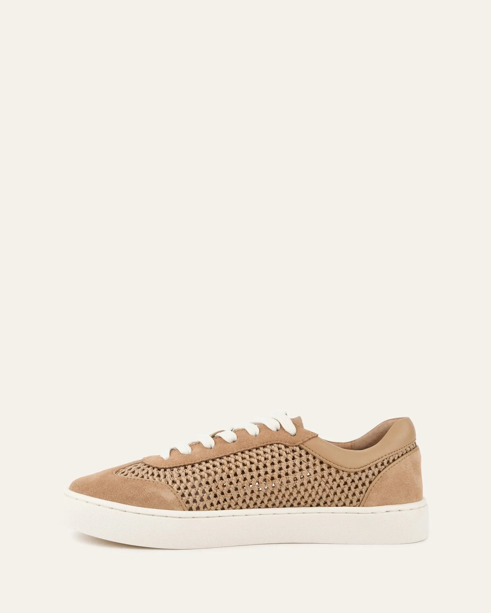 BRITT SNEAKERS CAMEL CROCHET