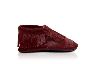 Burgundy Moccasins