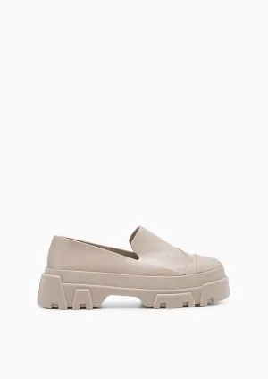 Bush Platform Loafers Beige