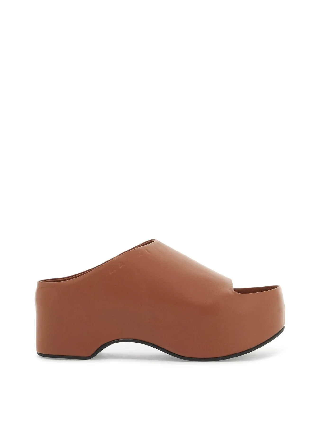 Chunky Clog Nappa Leather Footwear