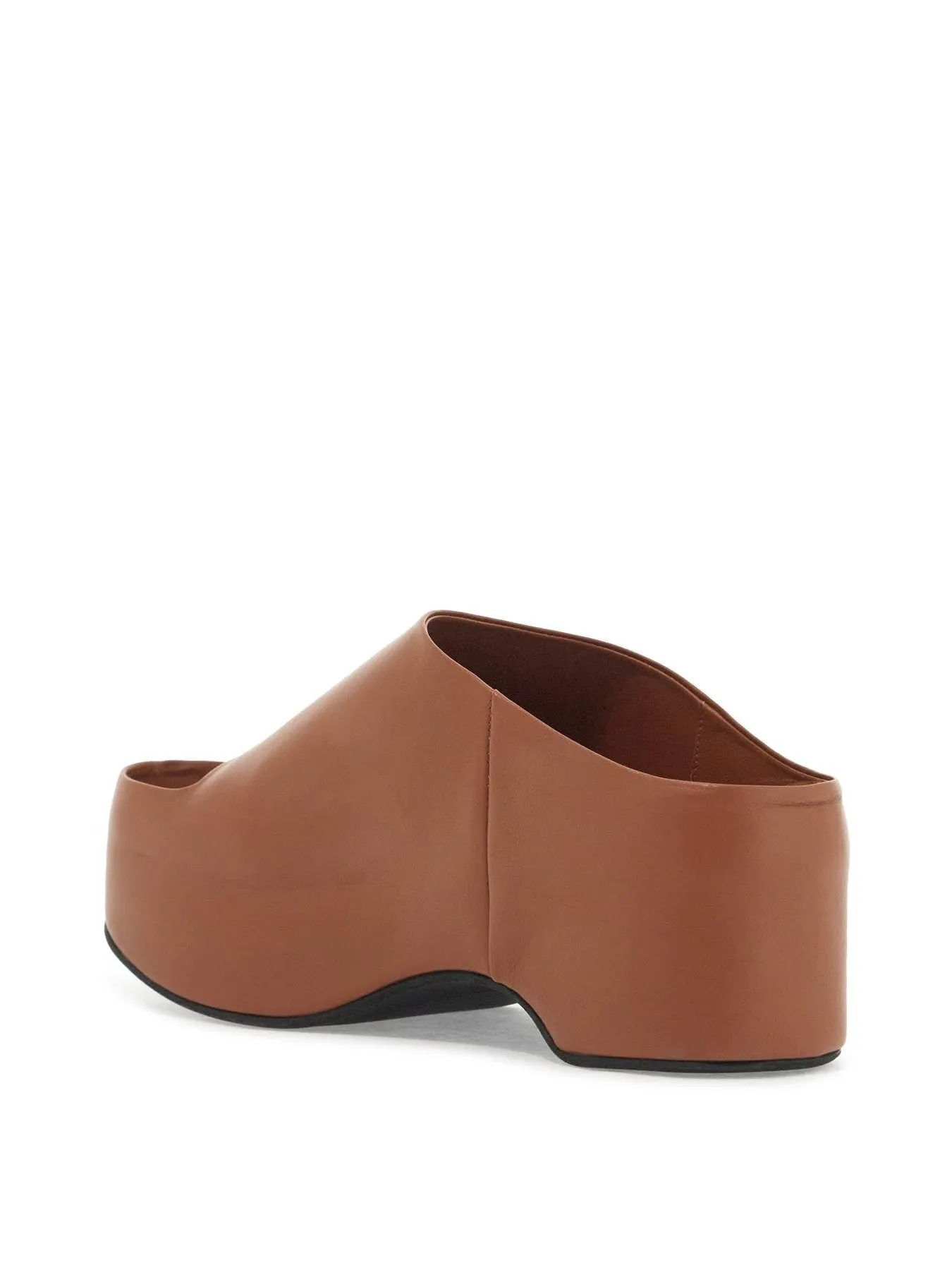 Chunky Clog Nappa Leather Footwear