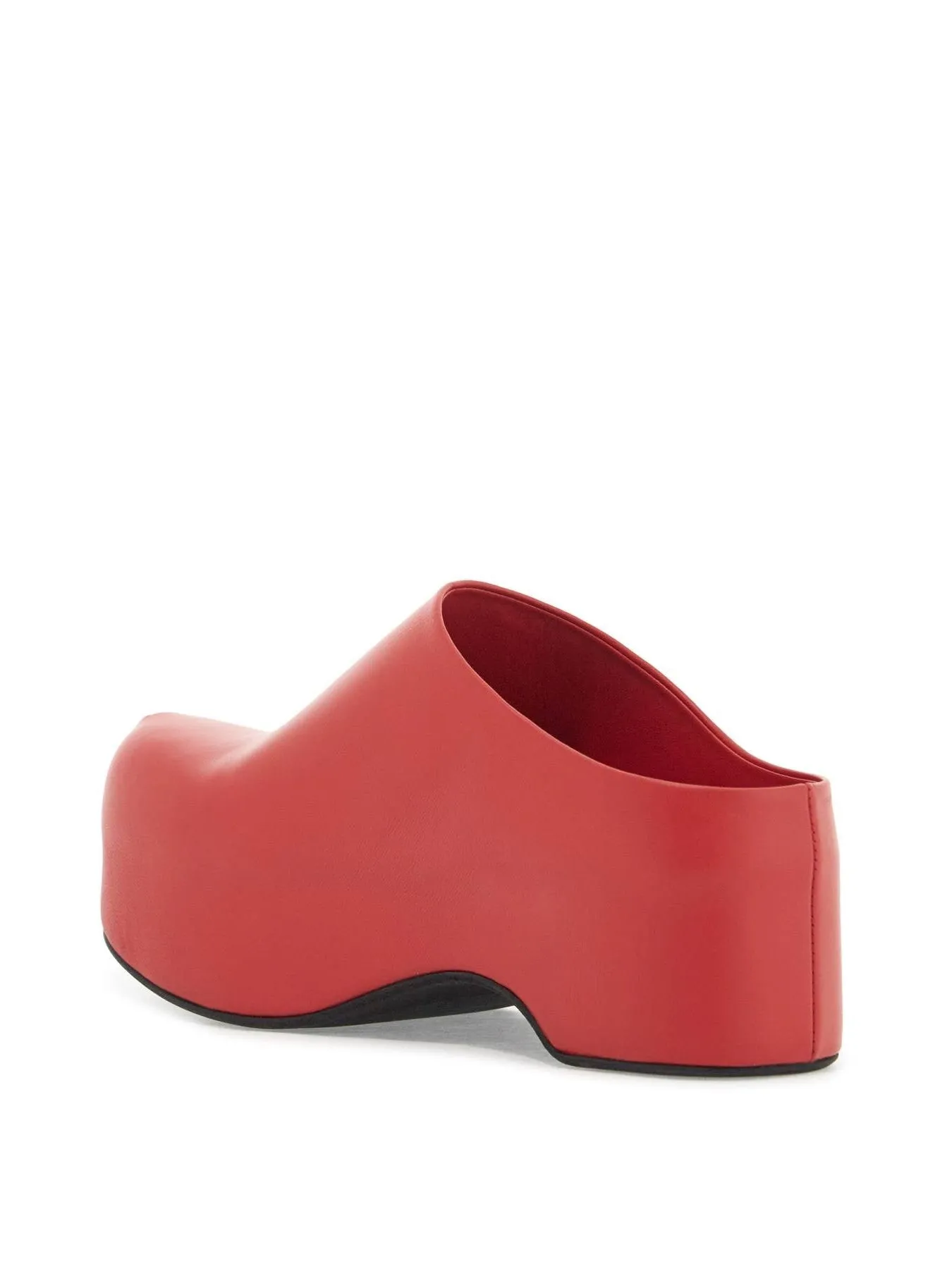 Chunky Clog Nappa Leather Sabots