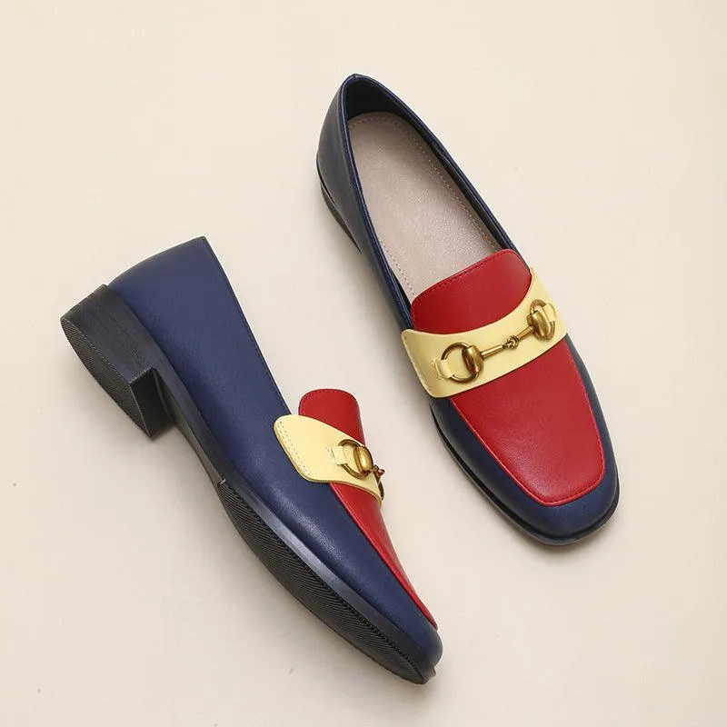 Classic Boss Lady Multi Colour Loafer Shoe