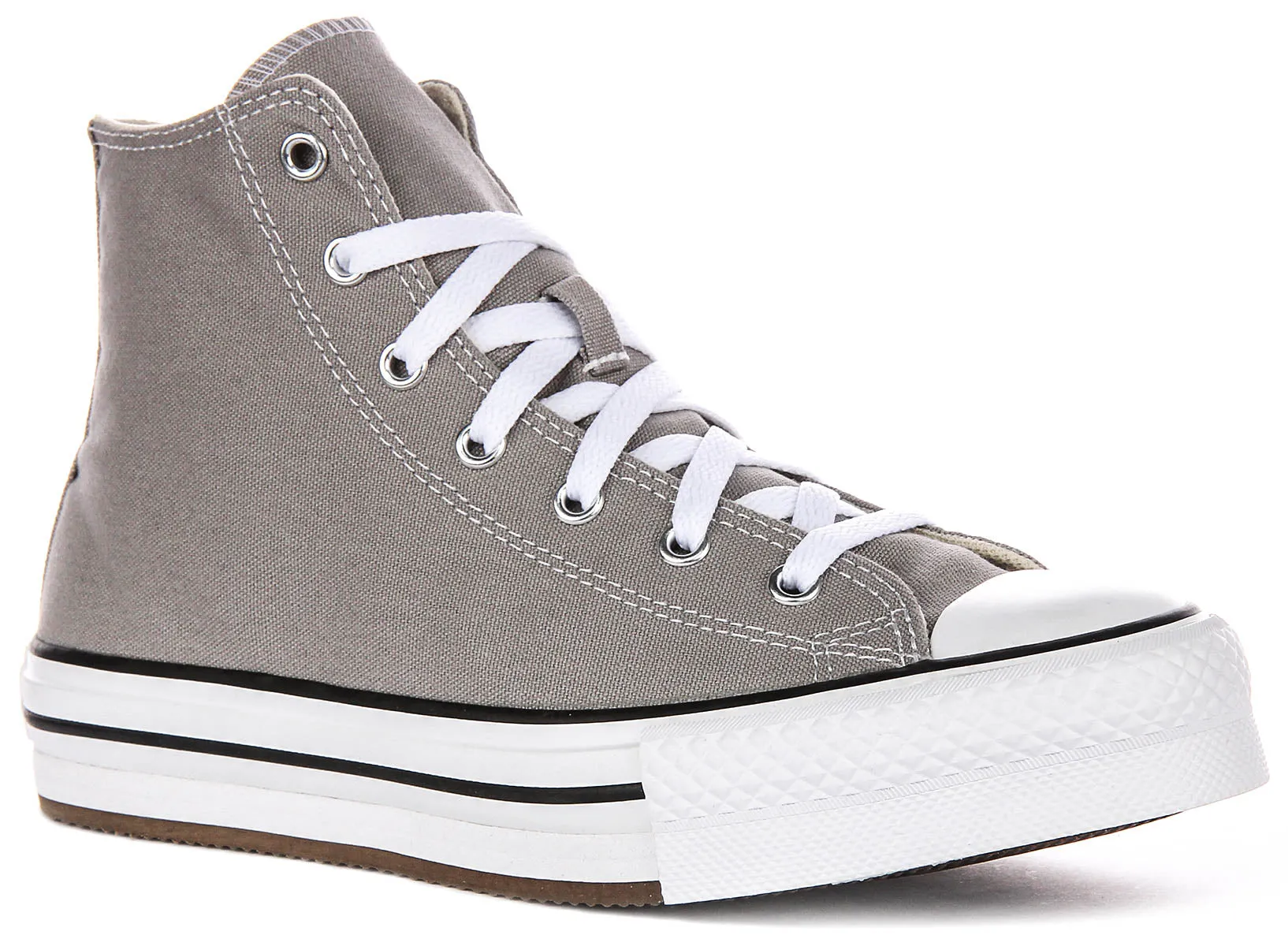 Converse All Star A07346C Eva Platform In Grey For Junior