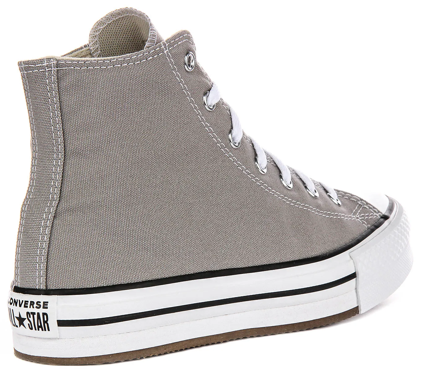 Converse All Star A07346C Eva Platform In Grey For Junior