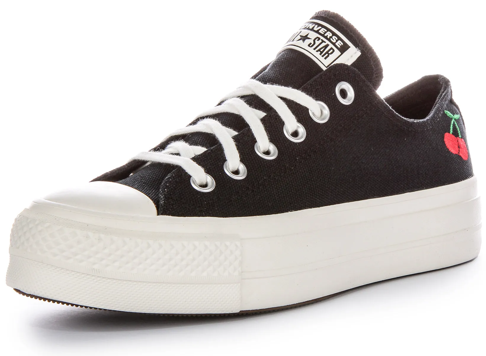 Converse All Star Lift Platform A08862C In Black Cherries