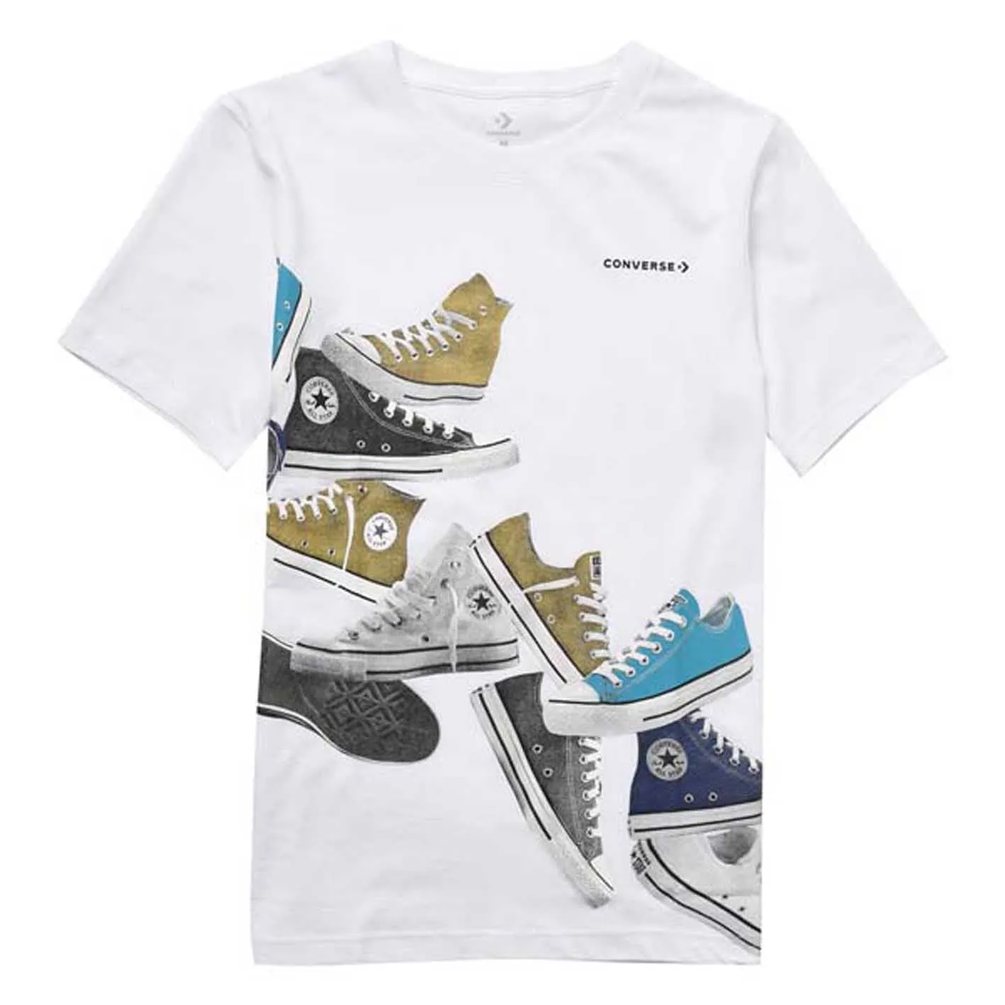 Converse Boys T-Shirt - Cotton Trainers T-Shirt