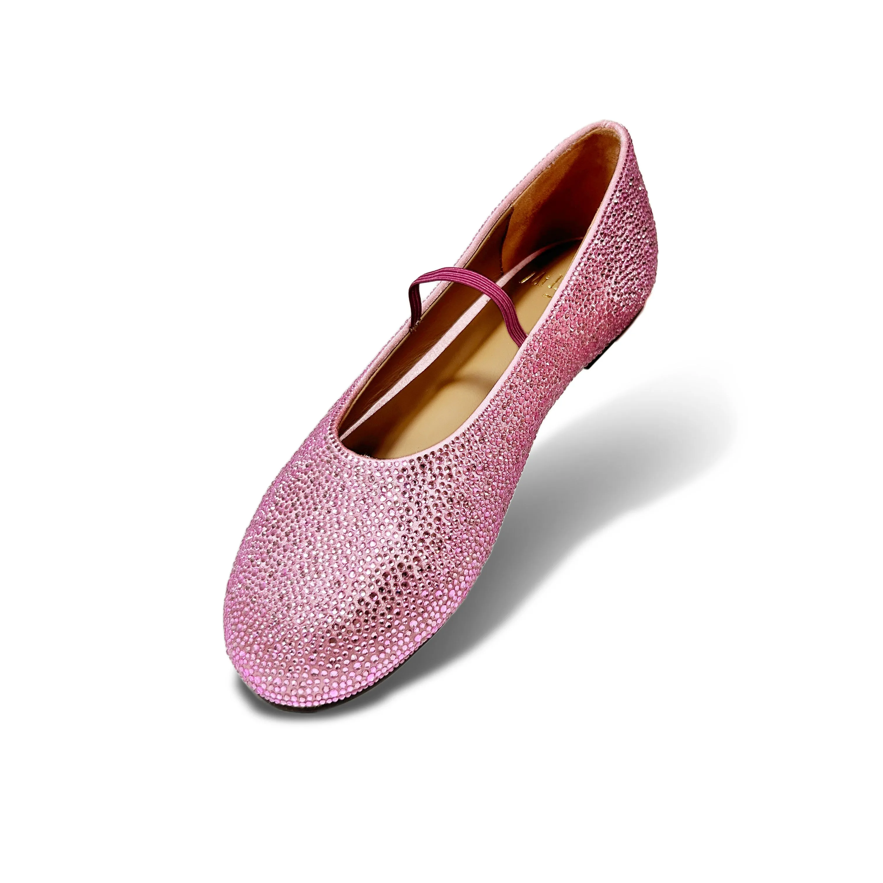 Crystal Diamond Ariel Ballet Flats