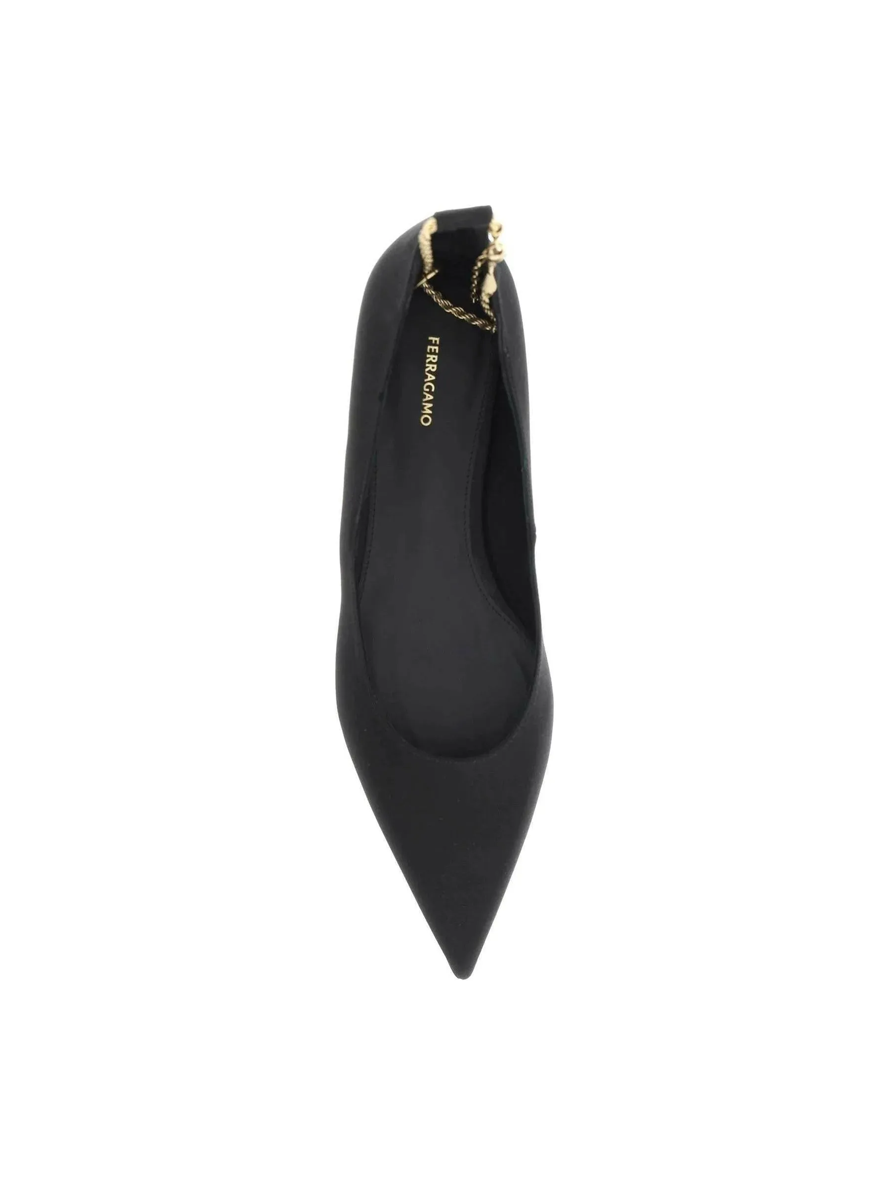 Dada Chain-Embellished Ballet Flats