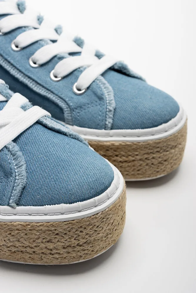 Denim Espadrille Sneaker