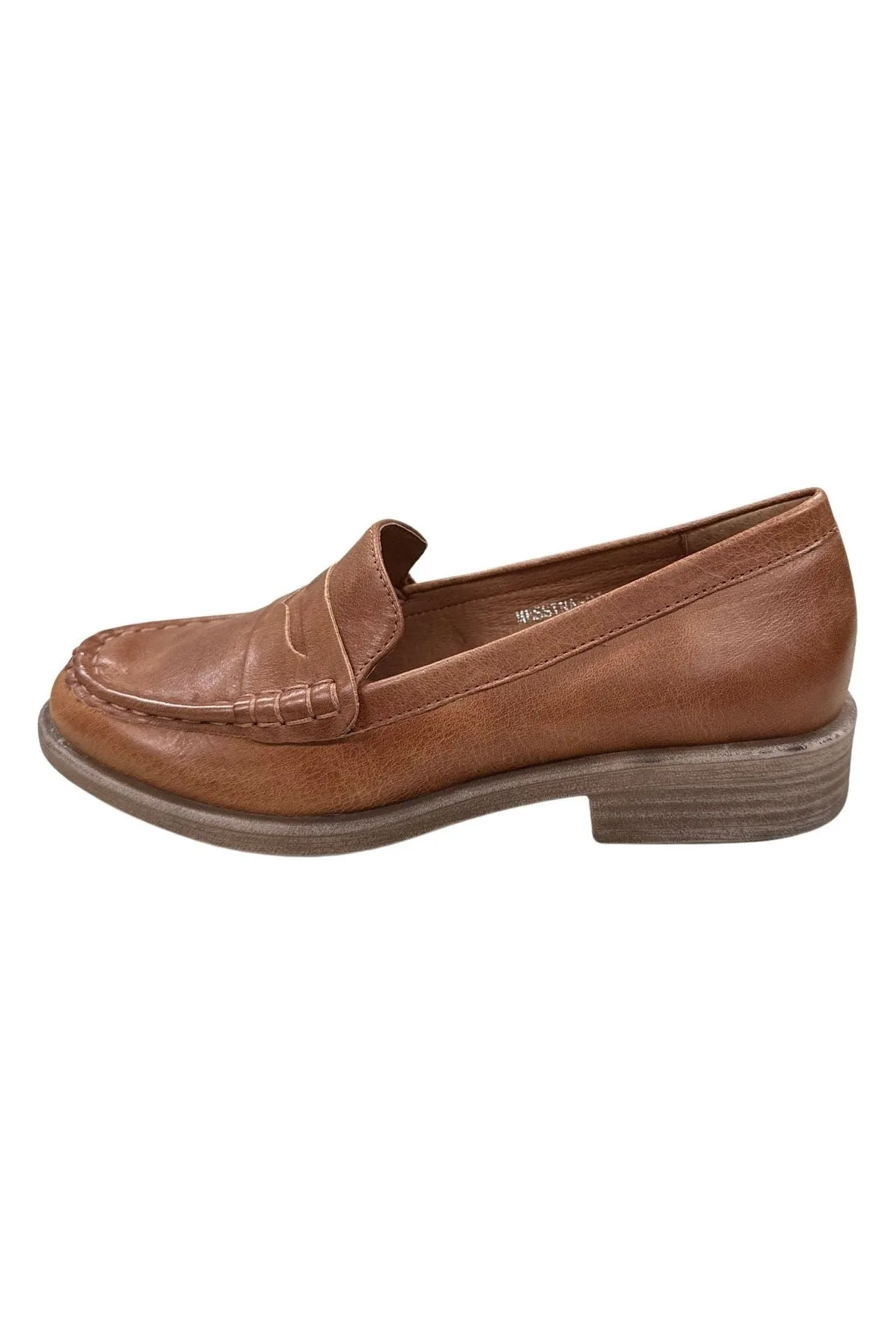 DJANGO & JULIETTE MESSINA LOAFERS - COGNAC