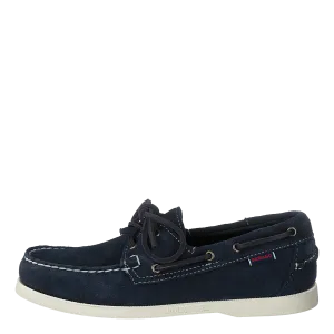 Docksides Portland Suede Navy