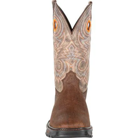 Durango Men's Bay Brown Maverick Composite Square Toe Boot