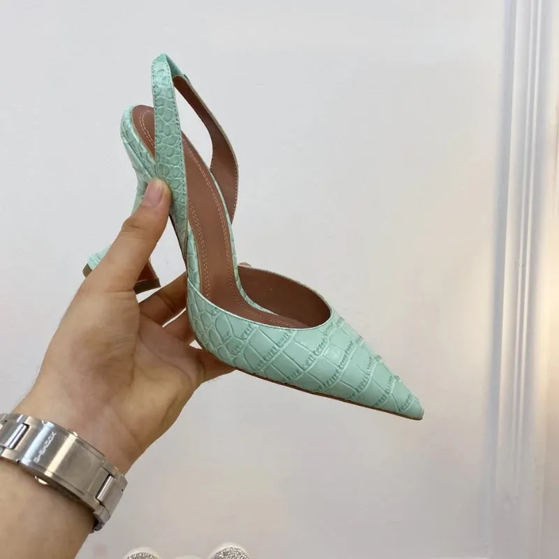 Elegant Pointed Stiletto Sandals