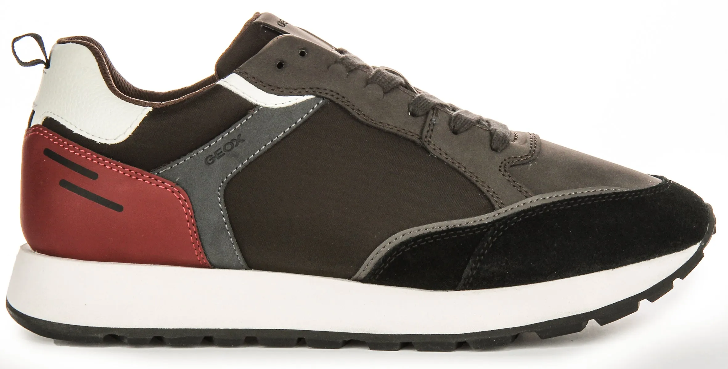 Geox U Partenio B In Brown Black For Men