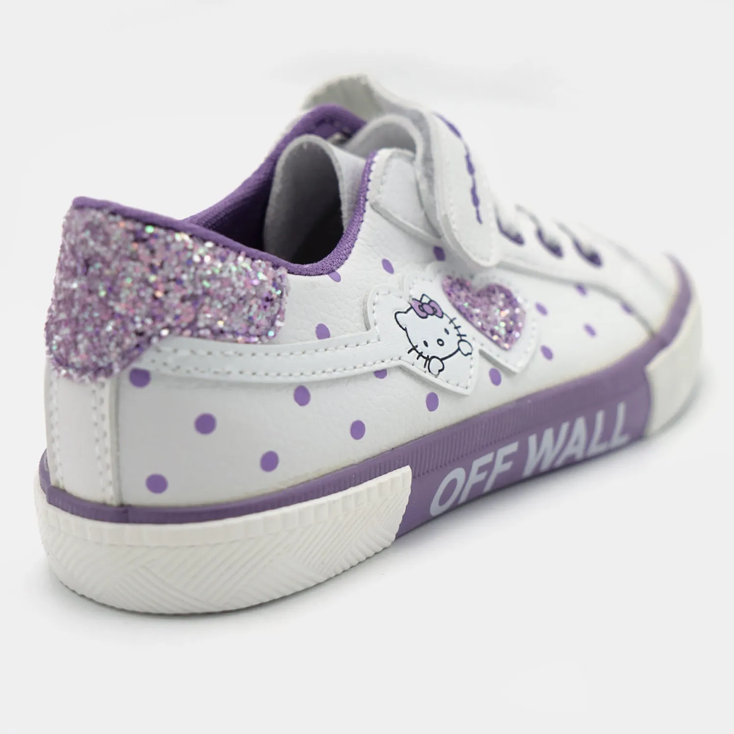 Girls Sneakers 5669-White/Purple