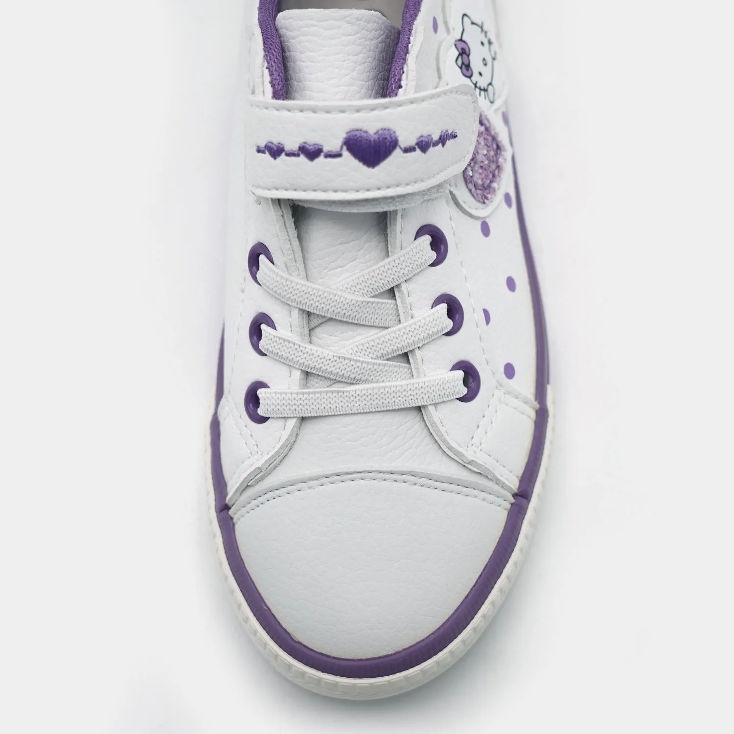 Girls Sneakers 5669-White/Purple