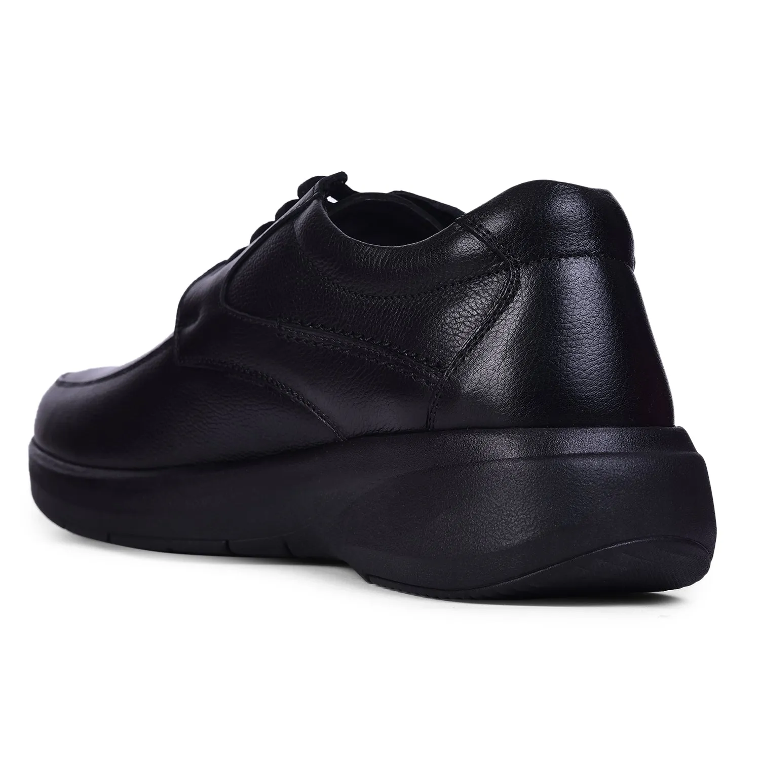 Healers Black Formal Mocassin Shoes For Men E823-03 By Liberty