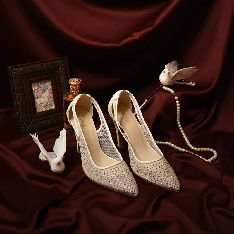 Heaven Heels White