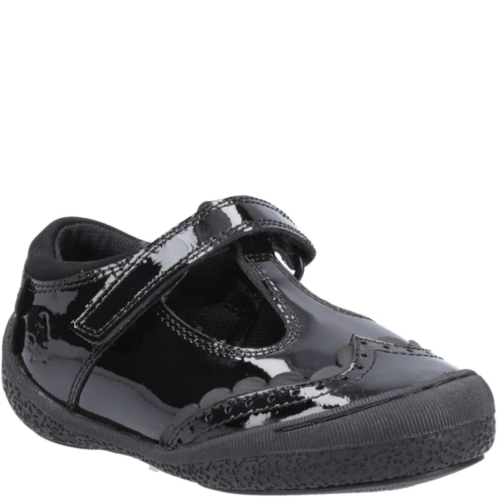 Hush Puppies Mabel Patent Infant School Shoes