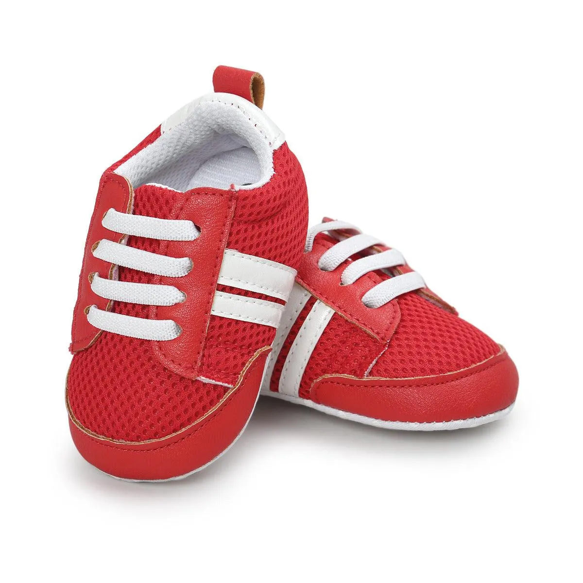 Infant Soft Leather Moccasins - Non-slip First Walker Sneakers for Newborns