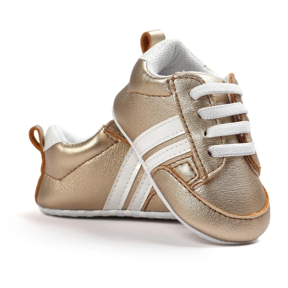 Infant Soft Leather Moccasins - Non-slip First Walker Sneakers for Newborns