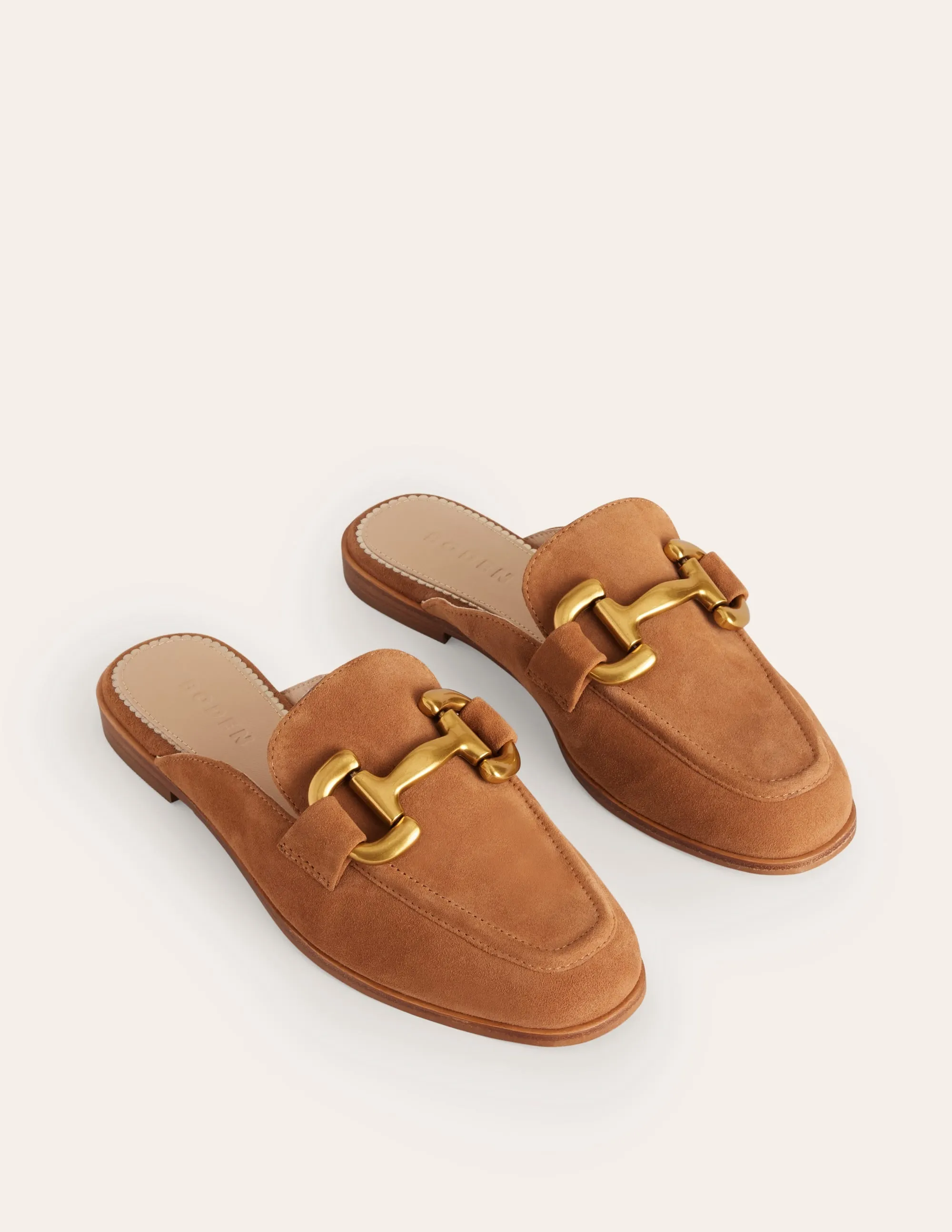 Iris Snaffle Mule Loafers-Ginger Snap