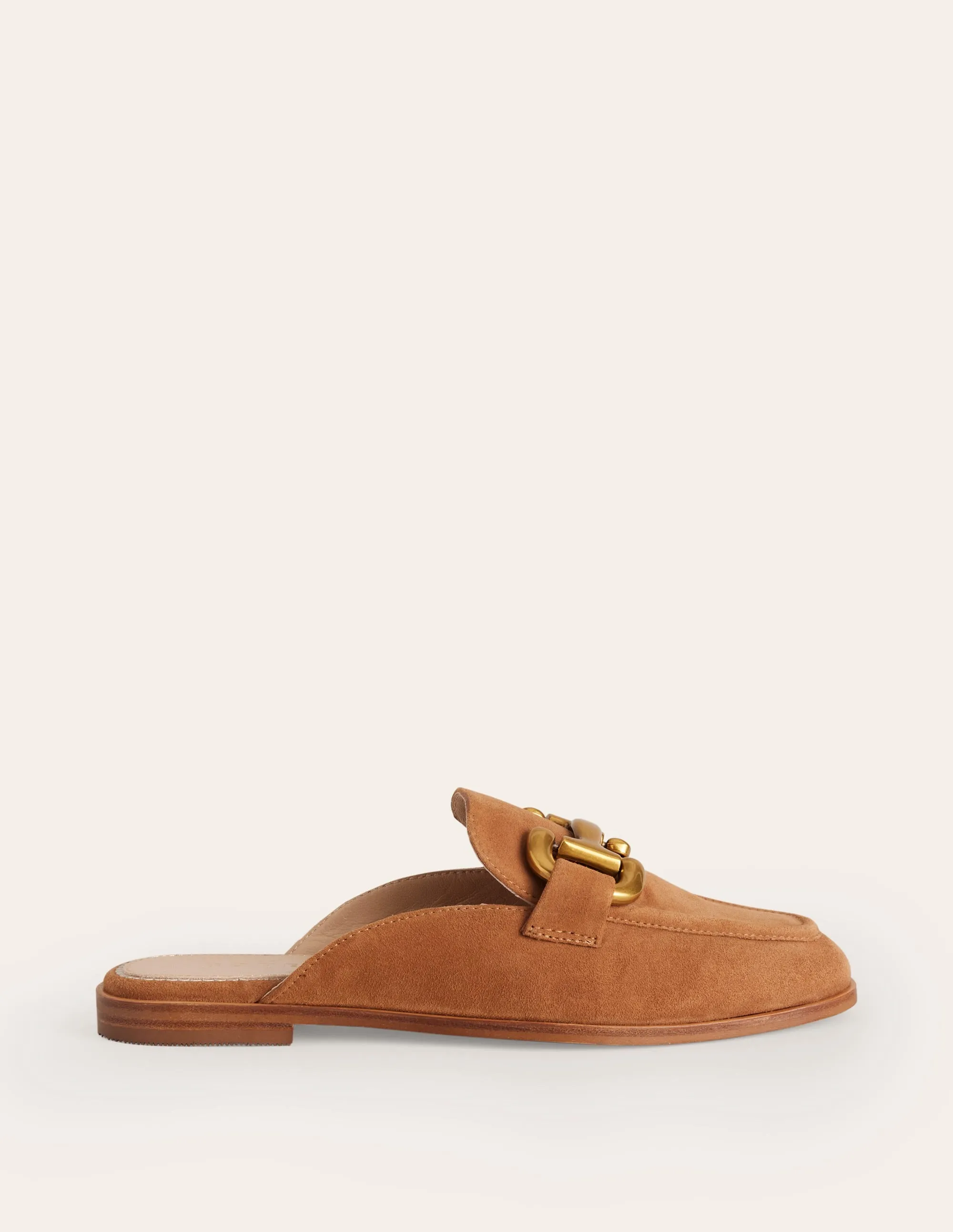 Iris Snaffle Mule Loafers-Ginger Snap