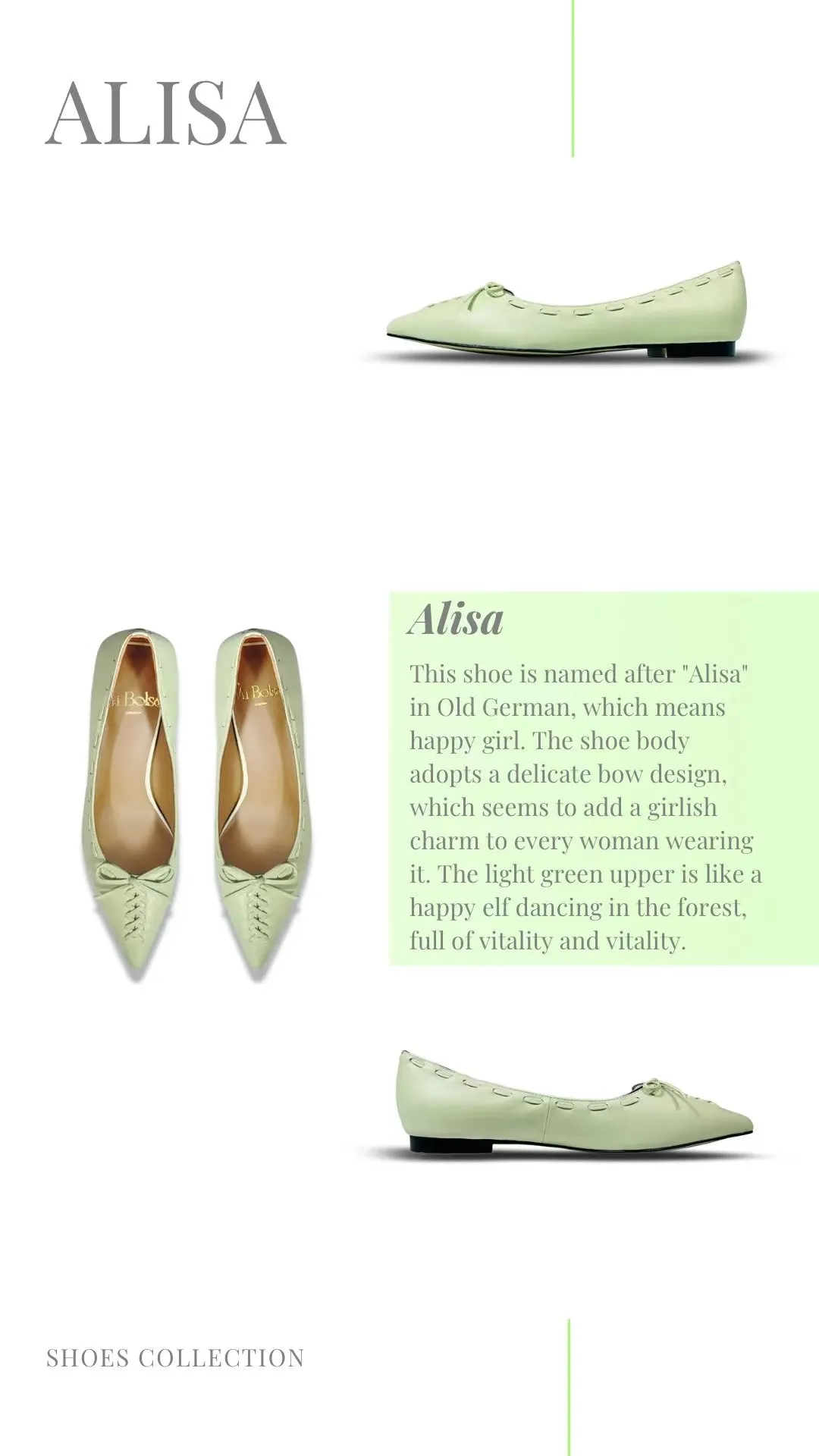 Lamb Leather Alisa Flats