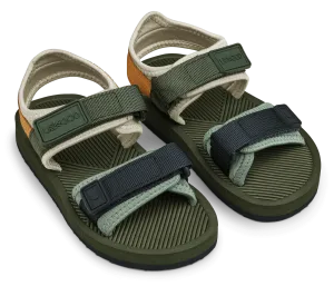 Liewood Monty Sandals | Liewood Kids Sandals - Hunter Green Mix