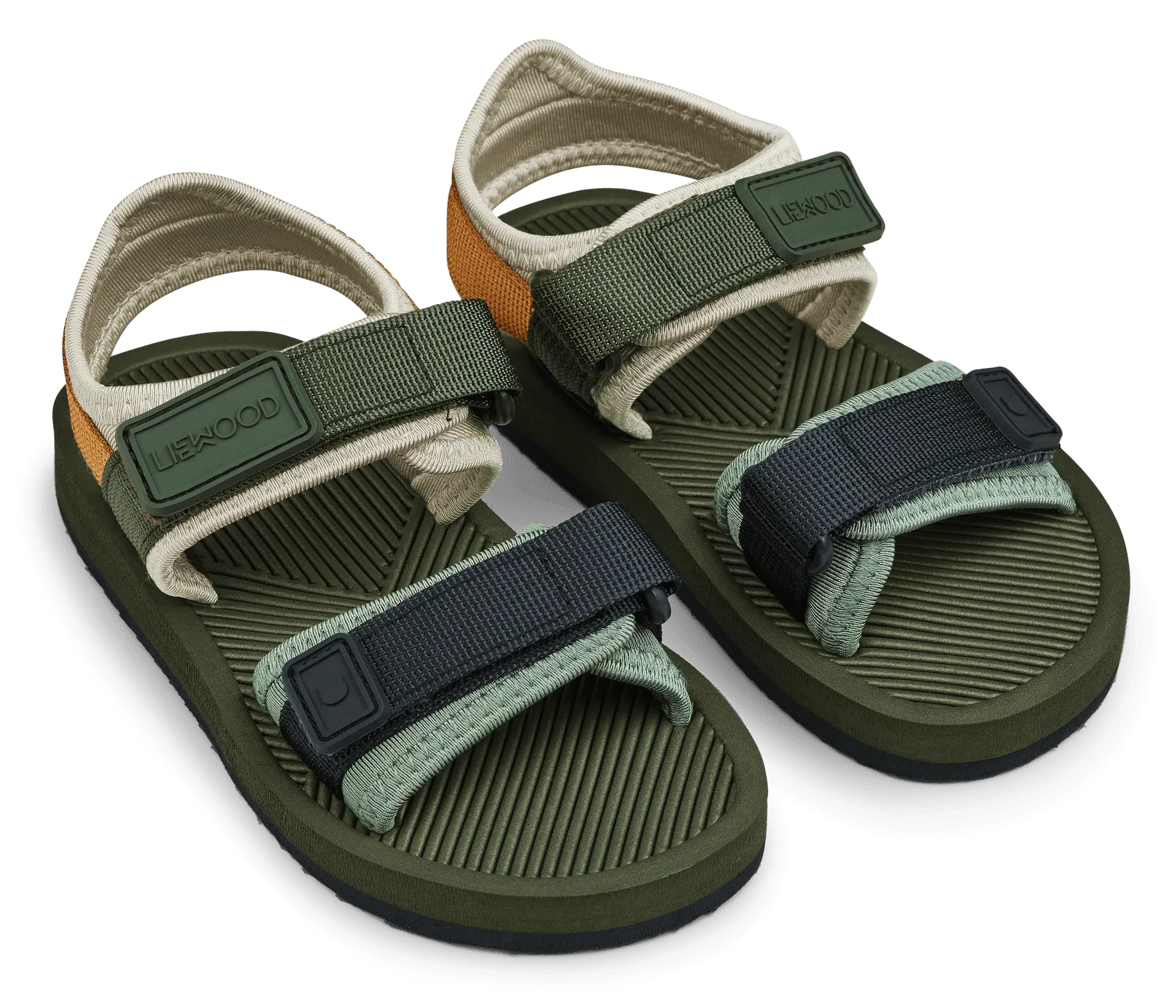 Liewood Monty Sandals | Liewood Kids Sandals - Hunter Green Mix