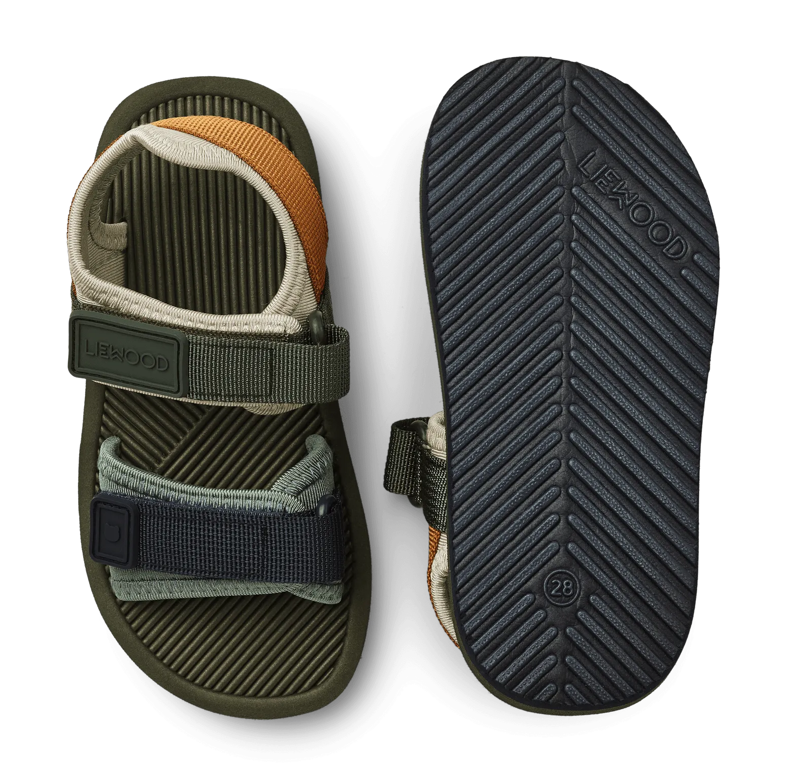 Liewood Monty Sandals | Liewood Kids Sandals - Hunter Green Mix