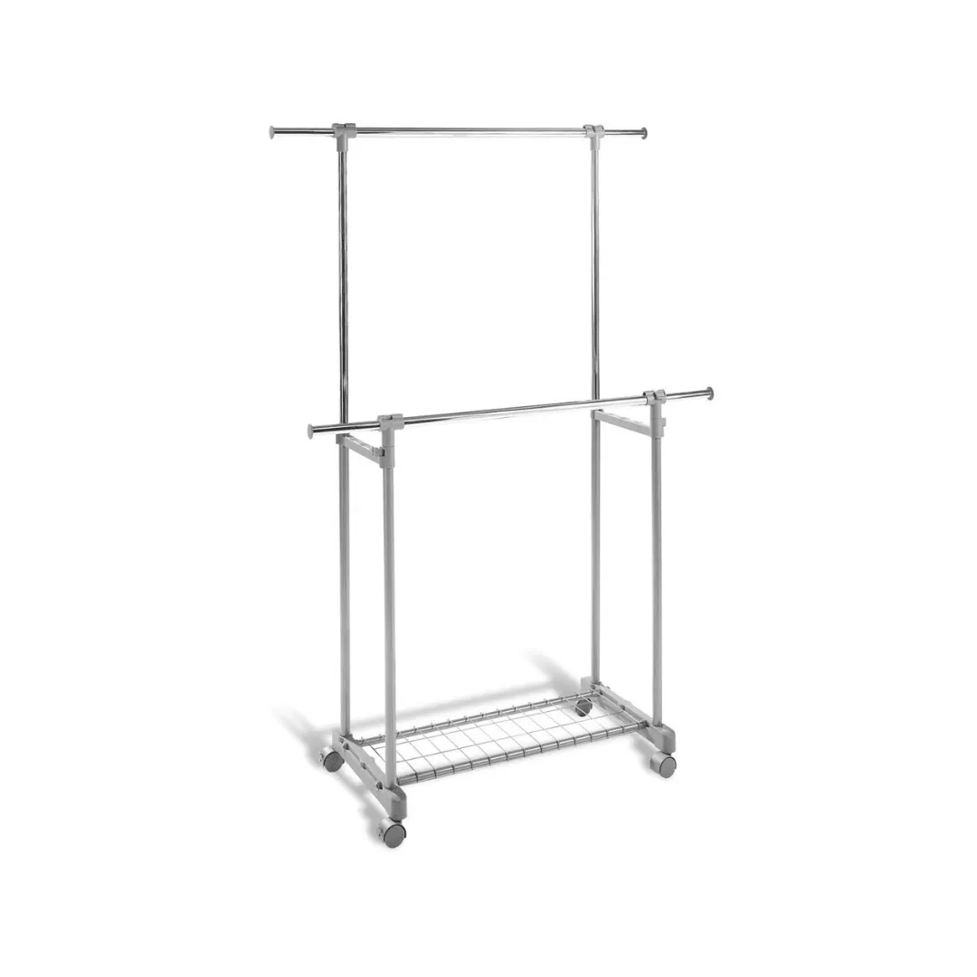 LIVARNO LIVING CLOTHES RACK, 83 X 98-167 X 43 CM