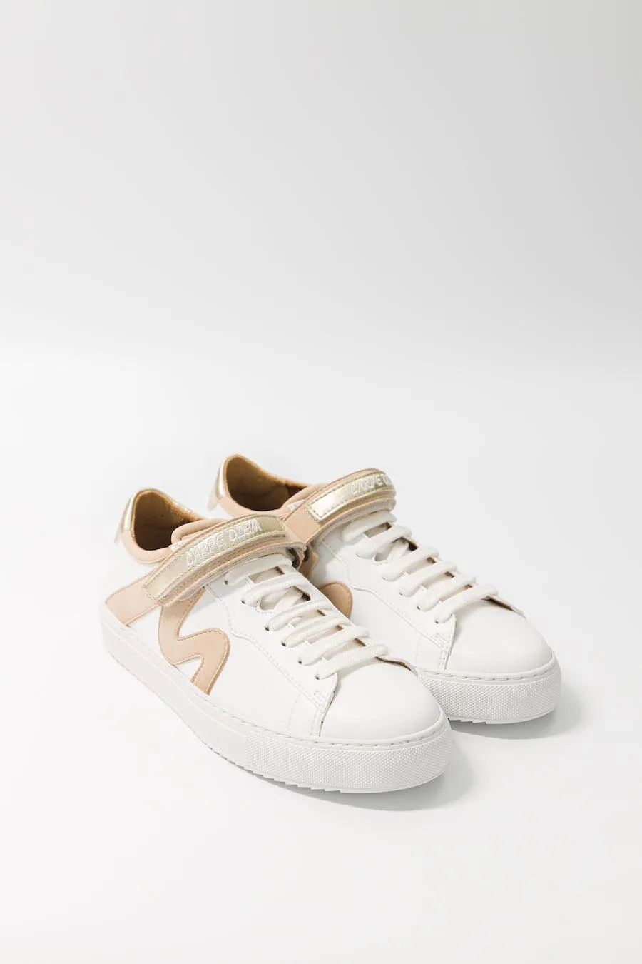 Master Mind Women's Vegan Corn Leather Sneakers | Beige