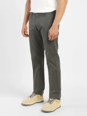 Men's Grey Slim Fit Trousers