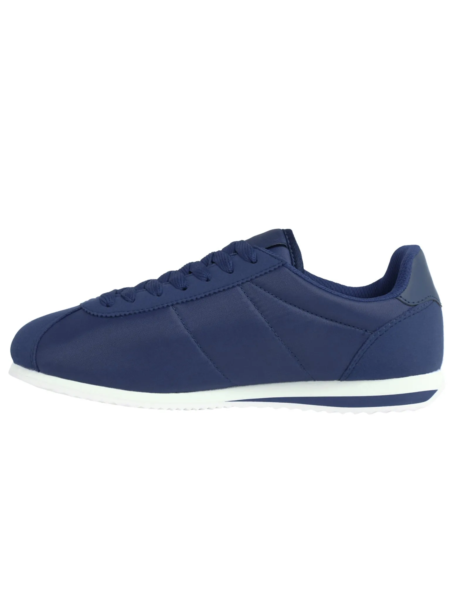 Mens Hurley Quilted Lace Up Fashion Trainers in Navy