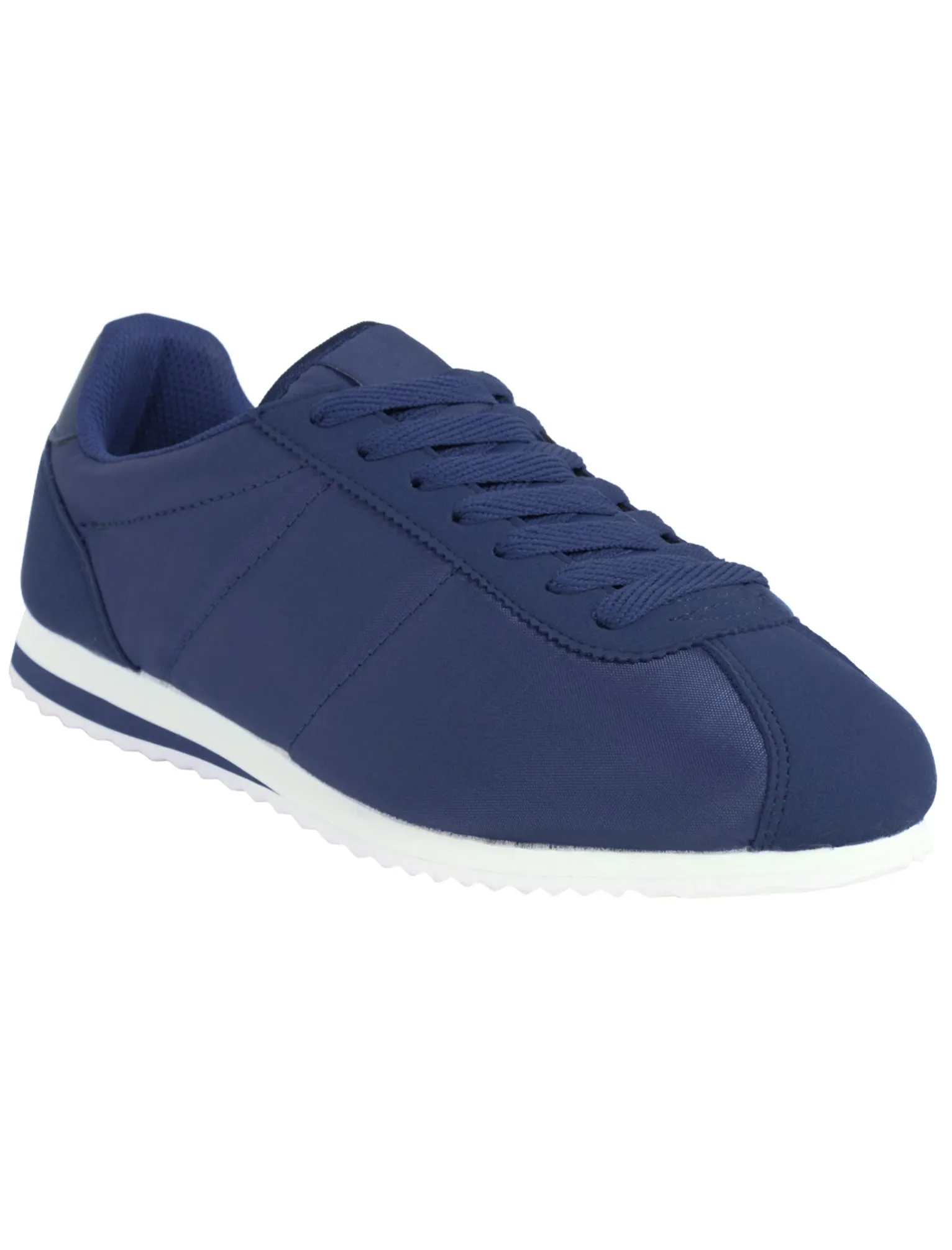 Mens Hurley Quilted Lace Up Fashion Trainers in Navy